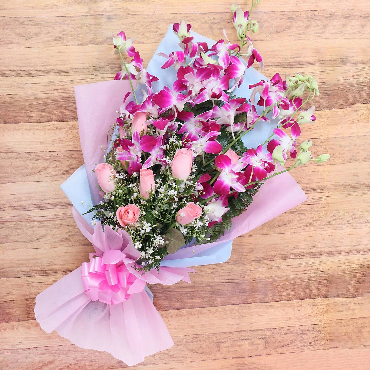 5 Stems - Oriental Pink Lilies